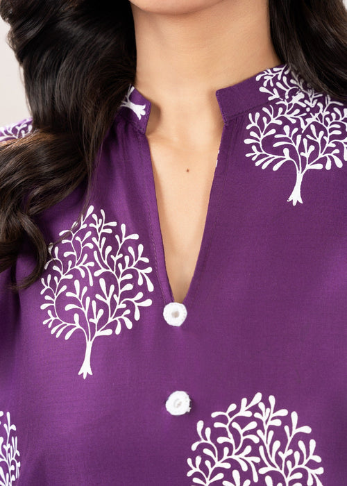 PURPLE TREE CO-ORD-SET